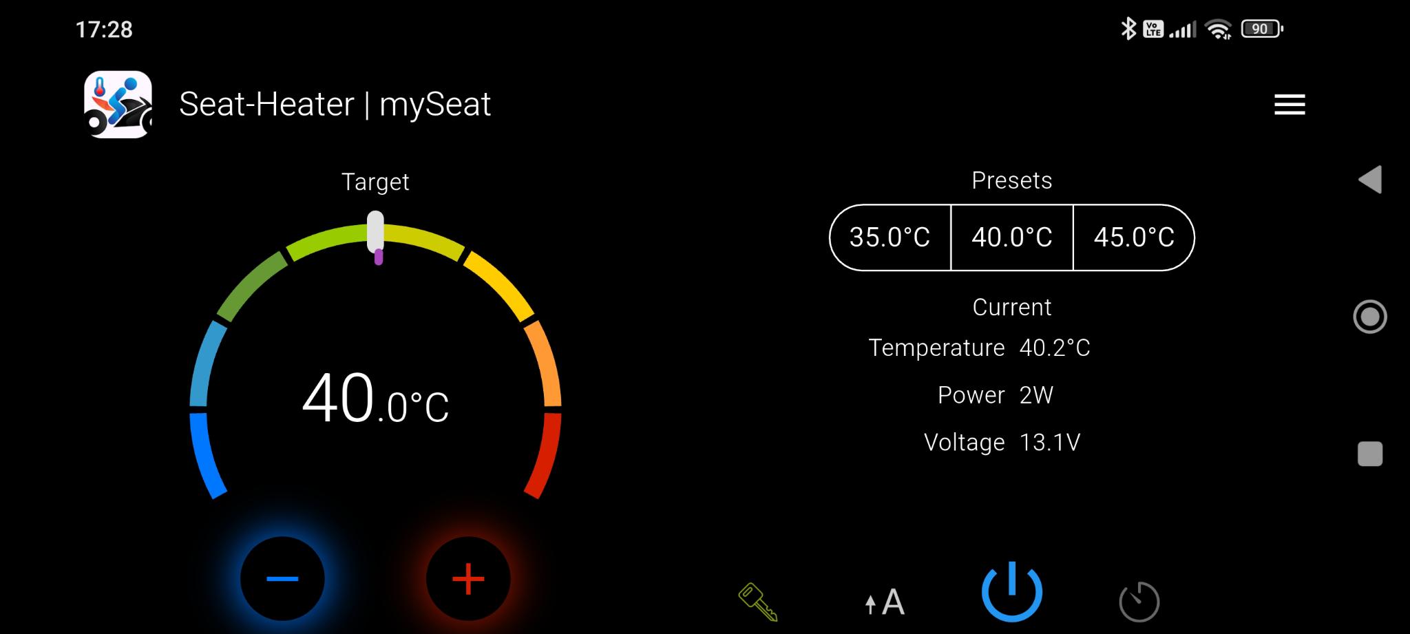 Seat-Heater App