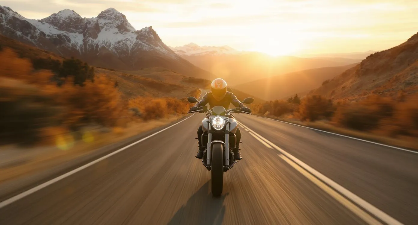 Biker Sunset